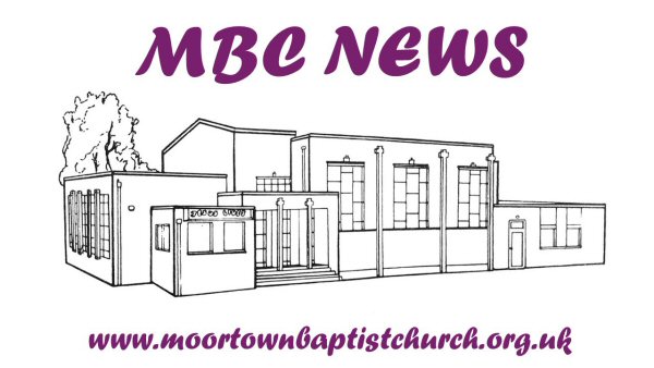 Moortown Baptist Church Newsletter